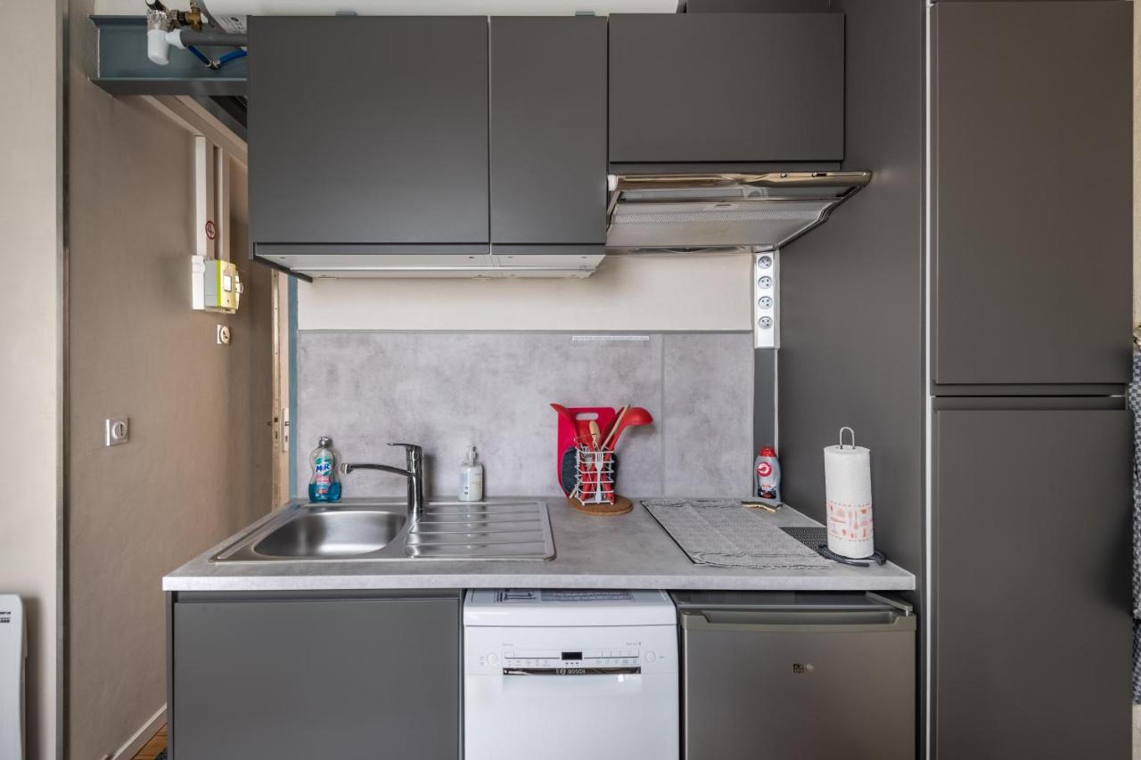 Studio En Duplex-Aircon-Terrasse-Parking-Calme Bordeaux Eksteriør billede