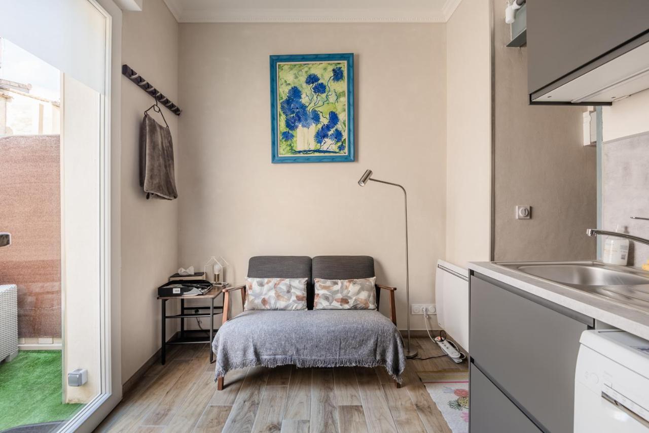 Studio En Duplex-Aircon-Terrasse-Parking-Calme Bordeaux Eksteriør billede